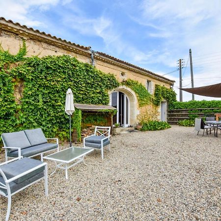 Stone House In A Vineyard With Swimming Pool Villa Monprimblanc Exterior photo